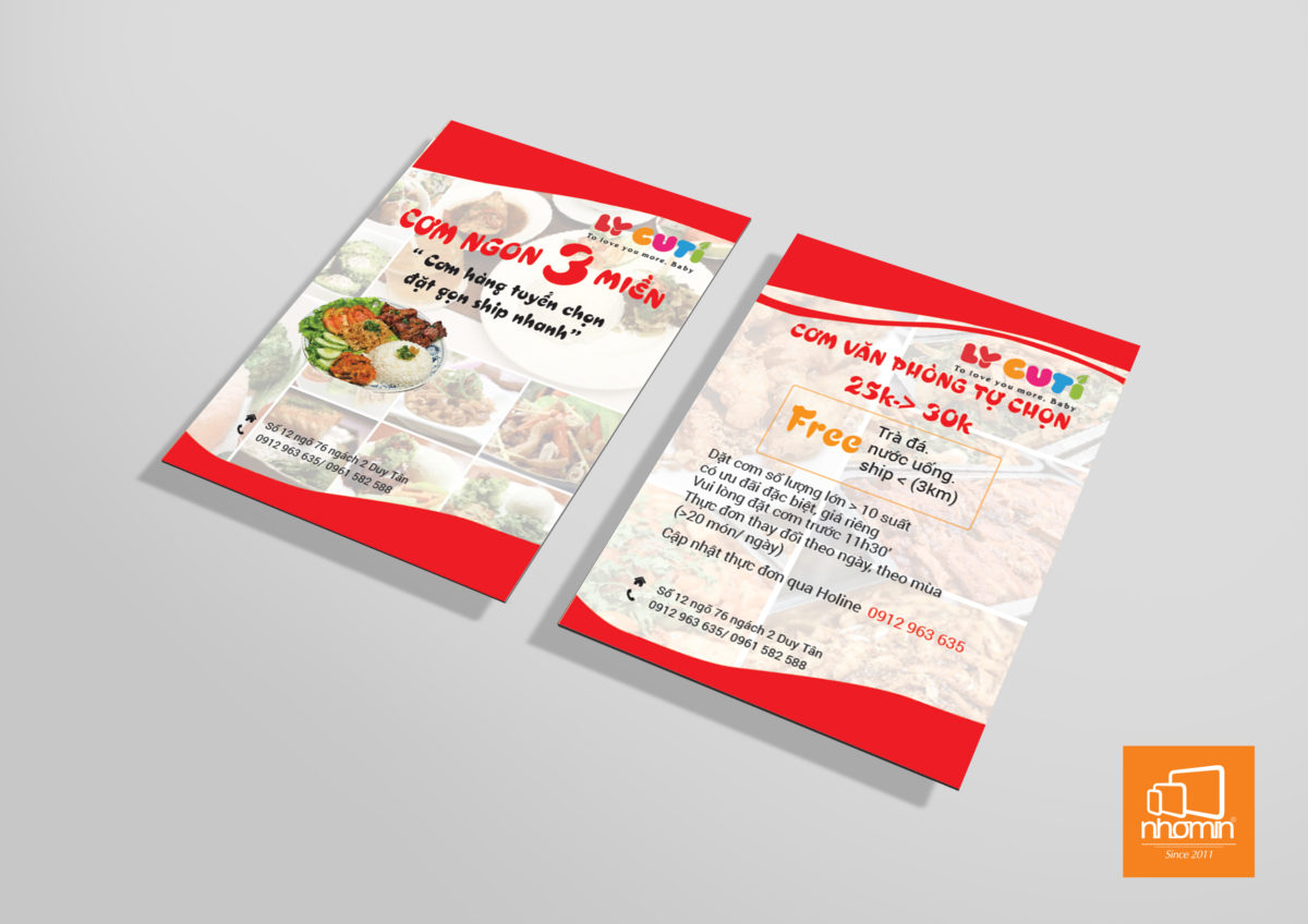 NHÓM IN TỜ RƠI lyacti