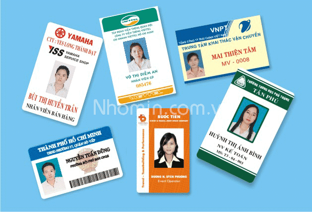 In thẻ nhân viên chất lượng tại Nhóm In