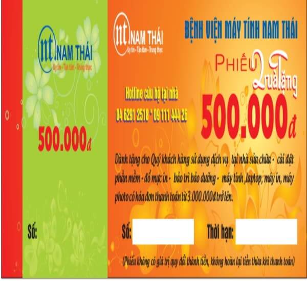 In phiếu quà tặng 4