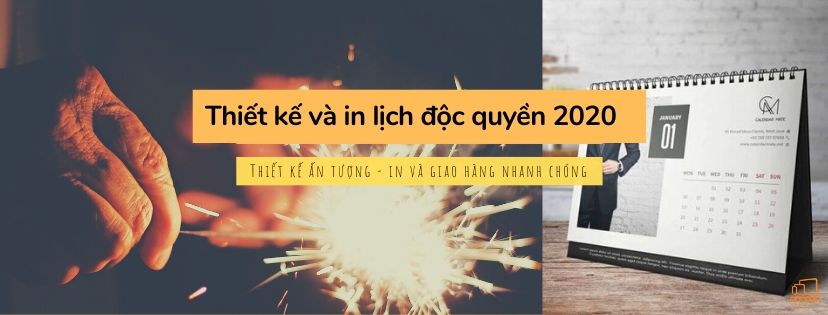 Thiết kế và in lịch độc quyền