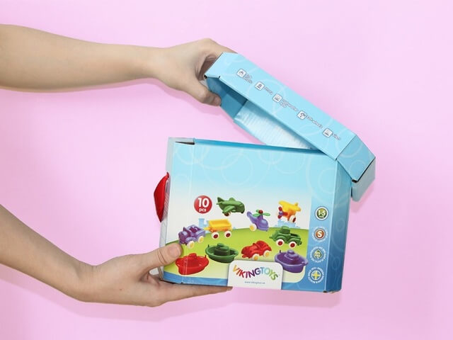 Mẫu hộp giấy đồ chơi