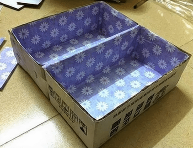 Cách làm hộp đựng đồ lót bằng giấy 1