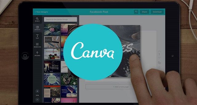 Canva - Phần mềm làm lịch treo tường tết Việt