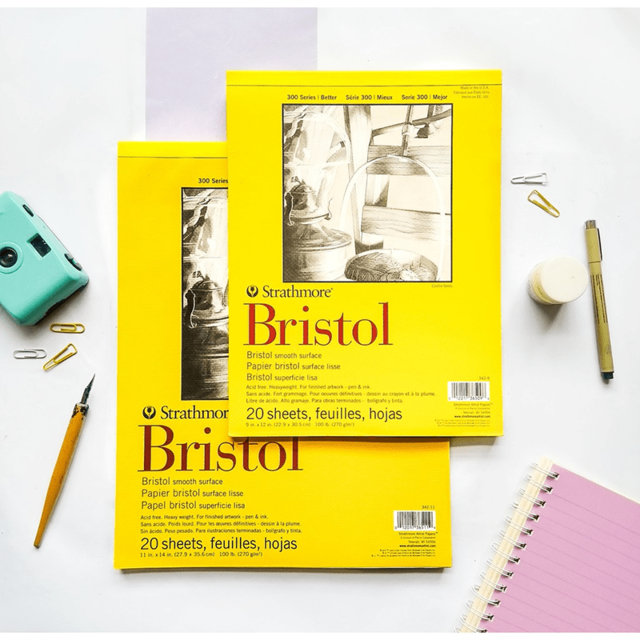 Ứng dụng của giấy Bristol