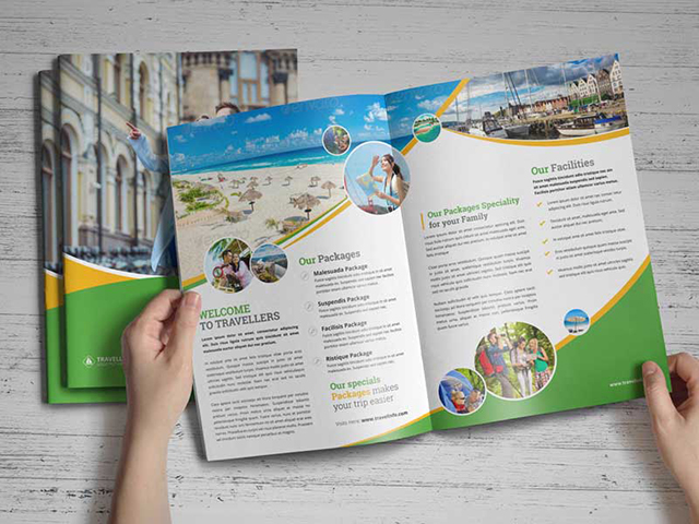 Thông tin trong catalogue được trình bày đầy đủ giúp người đọc hiểu rõ hơn về các điểm đến