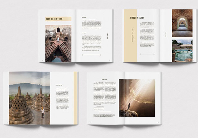 Catalogue được trình bày khoa học với việc phân bố hình ảnh, nội dung hợp lý