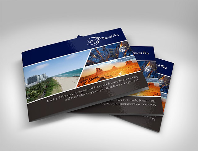 Mẫu catalogue của đơn vị du lịch Travel Pro