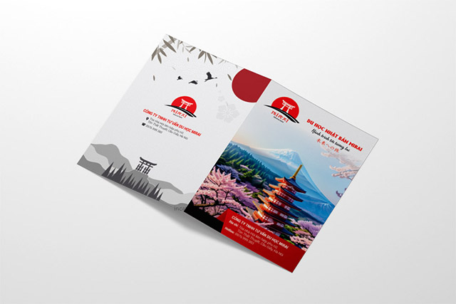 Mẫu catalogue giáo dục của công ty tư vấn du học Nhật Bản Hirai
