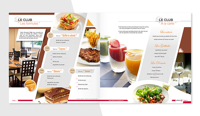 Thiết kế catalogue với hình ảnh đẹp, màu sắc chân thực