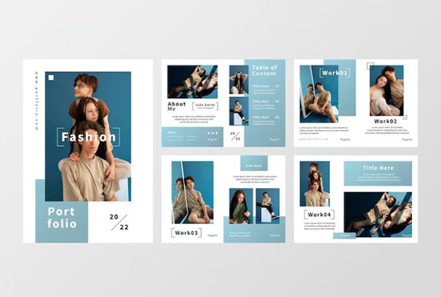Portfolio về các sản phẩm thời trang