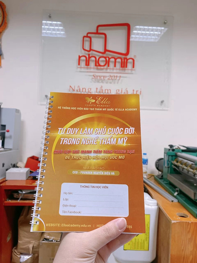 Sổ tay in logo doanh nghiệp giúp quảng bá thương hiệu