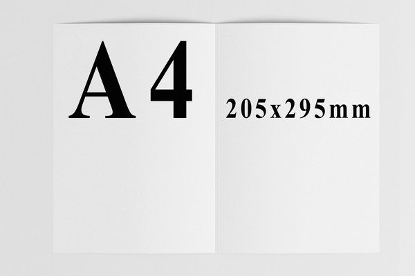 kích thước catalogue a4