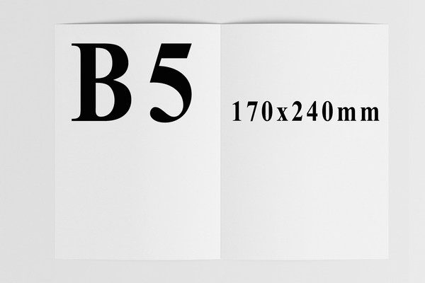 kích thước catalogue b5